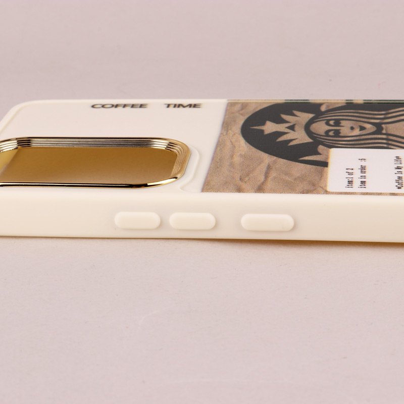 قاب طرحدار Starbucks دور لنز فلزی Samsung Galaxy A53 5G