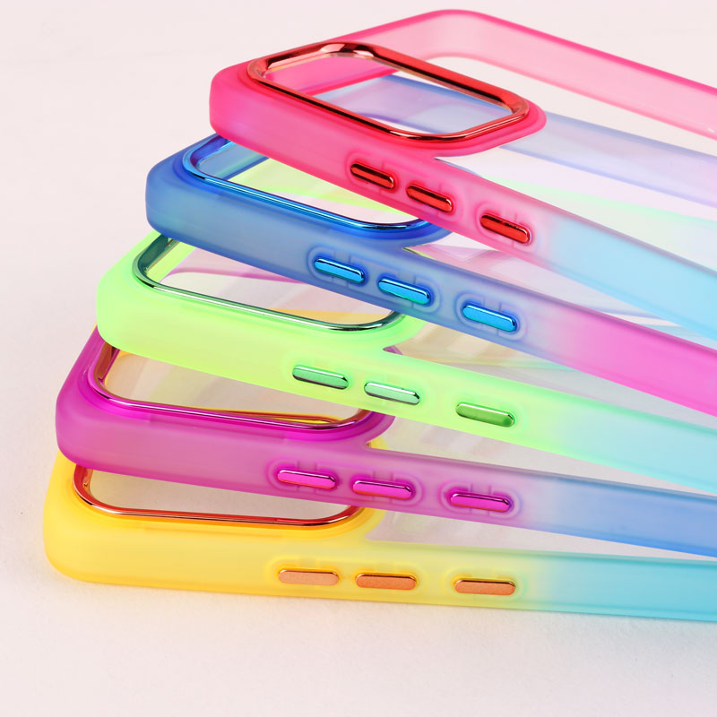 قاب PC شفاف متال ایرون دو رنگ Samsung Galaxy A53 5G