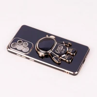 قاب براق My Case استند آدمکی محافظ لنزدار Samsung Galaxy A73