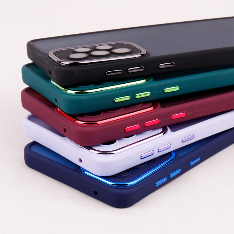 قاب PC سامسونگ Galaxy A73 متال ایرون پشت مات محافظ لنزدار