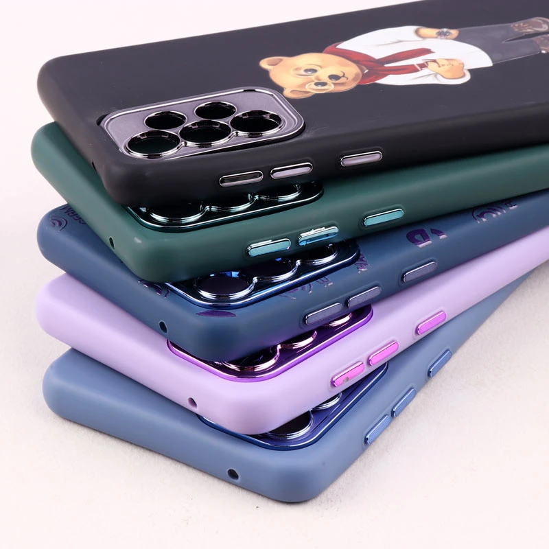 قاب سامسونگ Galaxy A73 متال ایرون فانتزی محافظ لنزدار