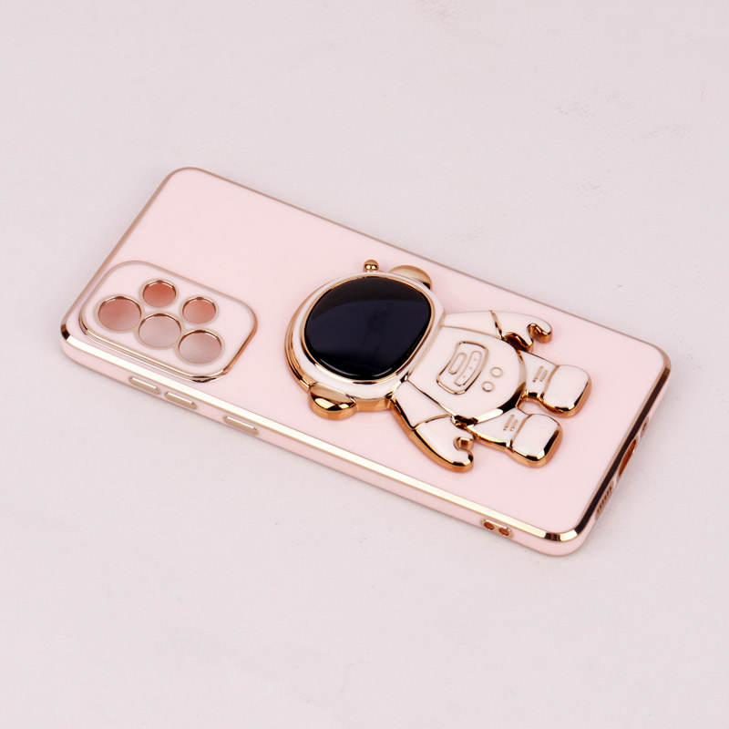 قاب براق My Case استند آدمکی محافظ لنزدار Samsung Galaxy A73