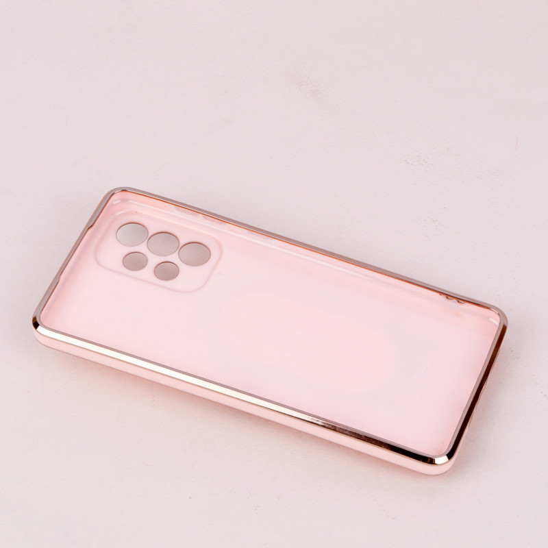 قاب براق My Case استند آدمکی محافظ لنزدار Samsung Galaxy A73