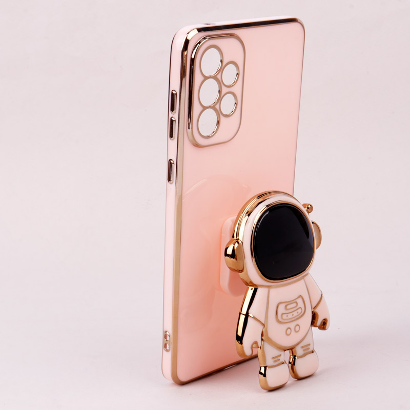قاب براق My Case استند آدمکی محافظ لنزدار Samsung Galaxy A73