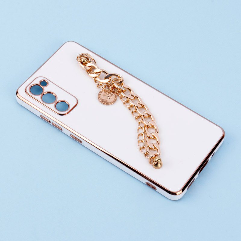 قاب My Case محافظ لنزدار + آویز دستی کارتیر Samsung Galaxy S20 FE