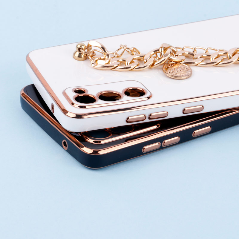 قاب My Case محافظ لنزدار + آویز دستی کارتیر Samsung Galaxy S20 FE