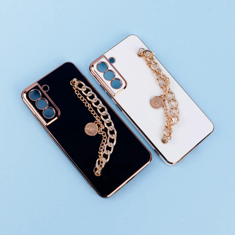 قاب My Case محافظ لنزدار + آویز دستی کارتیر Samsung Galaxy S21 FE 5G