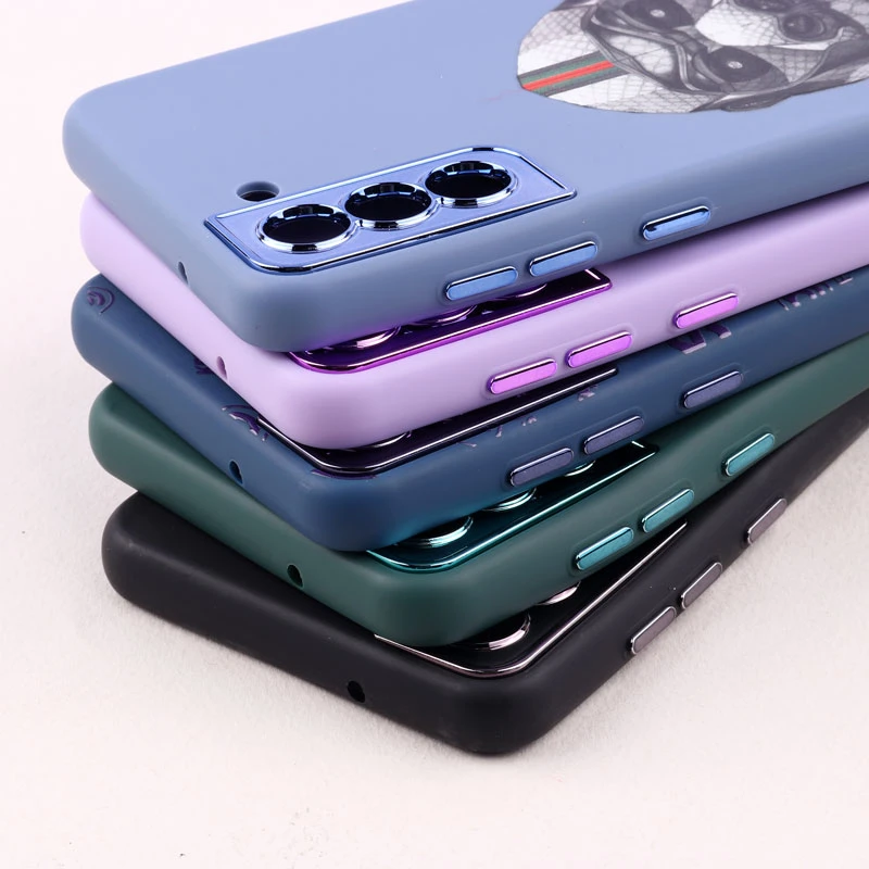 قاب سامسونگ Galaxy S21 FE 5G متال ایرون فانتزی محافظ لنزدار