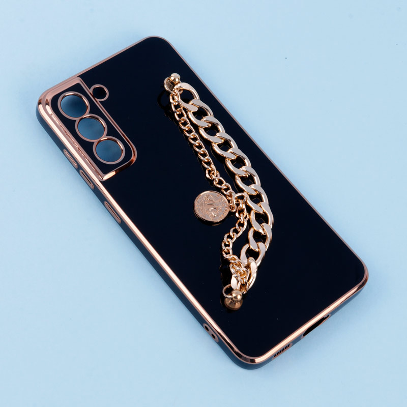 قاب My Case محافظ لنزدار + آویز دستی کارتیر Samsung Galaxy S21 FE 5G