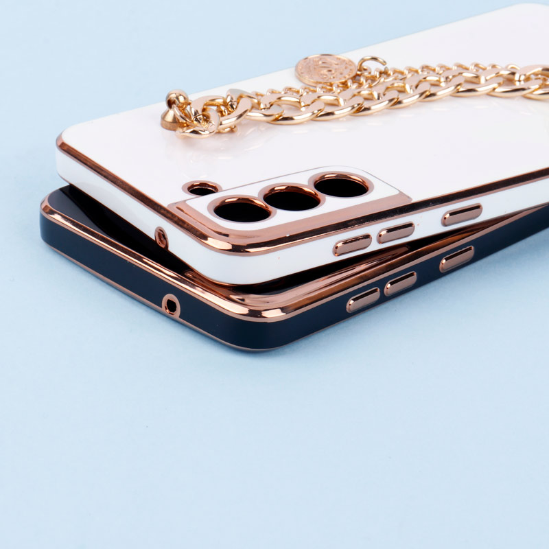 قاب My Case محافظ لنزدار + آویز دستی کارتیر Samsung Galaxy S21 FE 5G