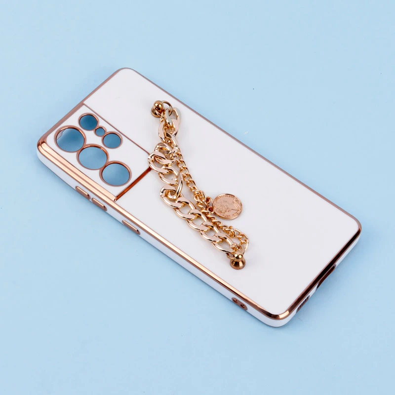 قاب My Case محافظ لنزدار + آویز دستی کارتیر Samsung Galaxy S21 Ultra