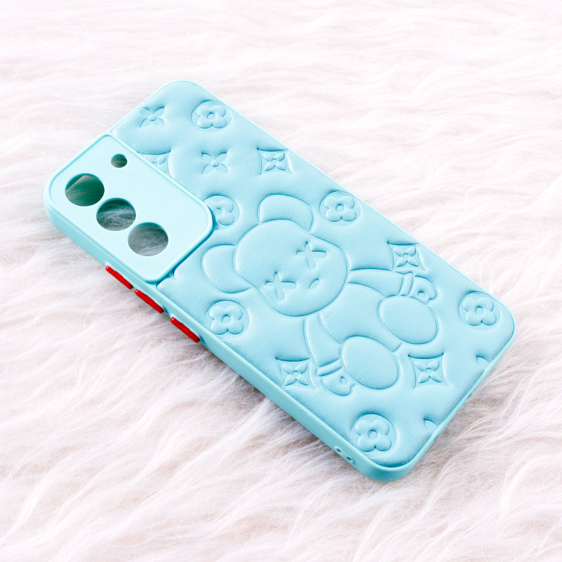 قاب چرمی پافر Ted محافظ لنزدار Samsung Galaxy S22