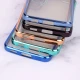 قاب ساده شفاف دور رنگی محافظ لنزدار Samsung Galaxy S22
