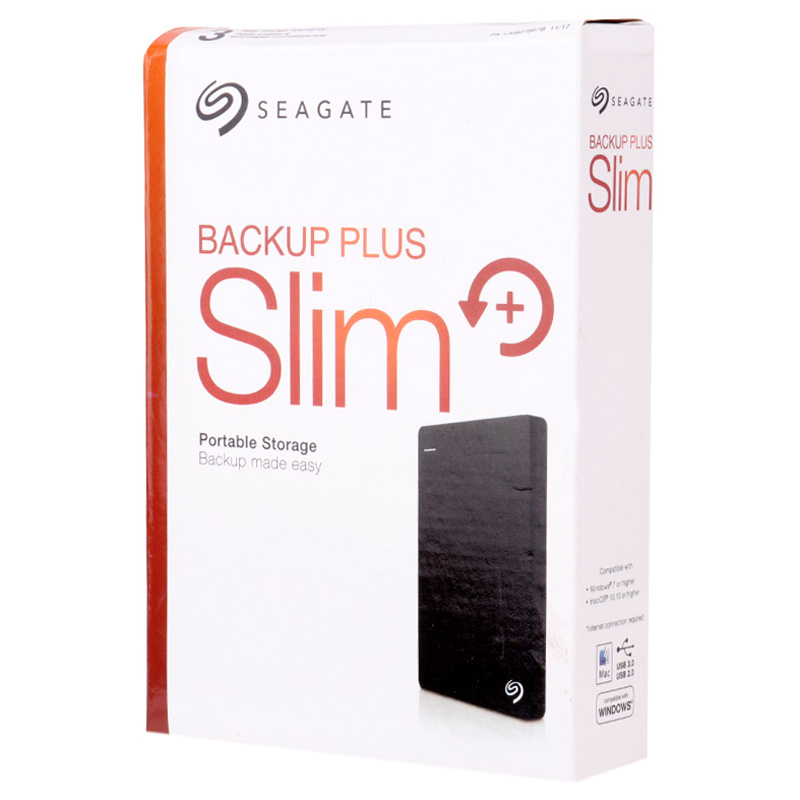 باکس هارد Seagate Backup Plus Slim SRD00F1 2.5-inch USB3.0 HDD