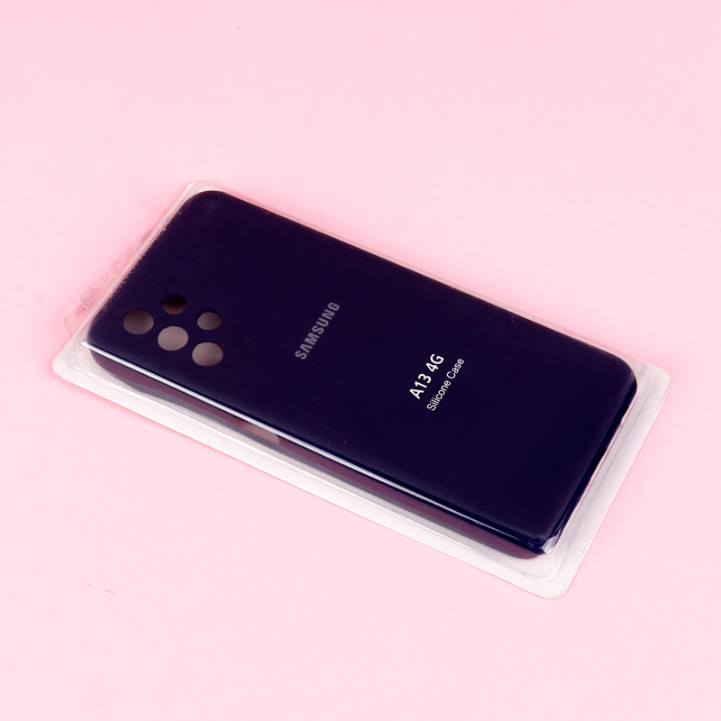 قاب سیلیکونی اصلی زیربسته سامسونگ Galaxy A13 4G محافظ لنزدار