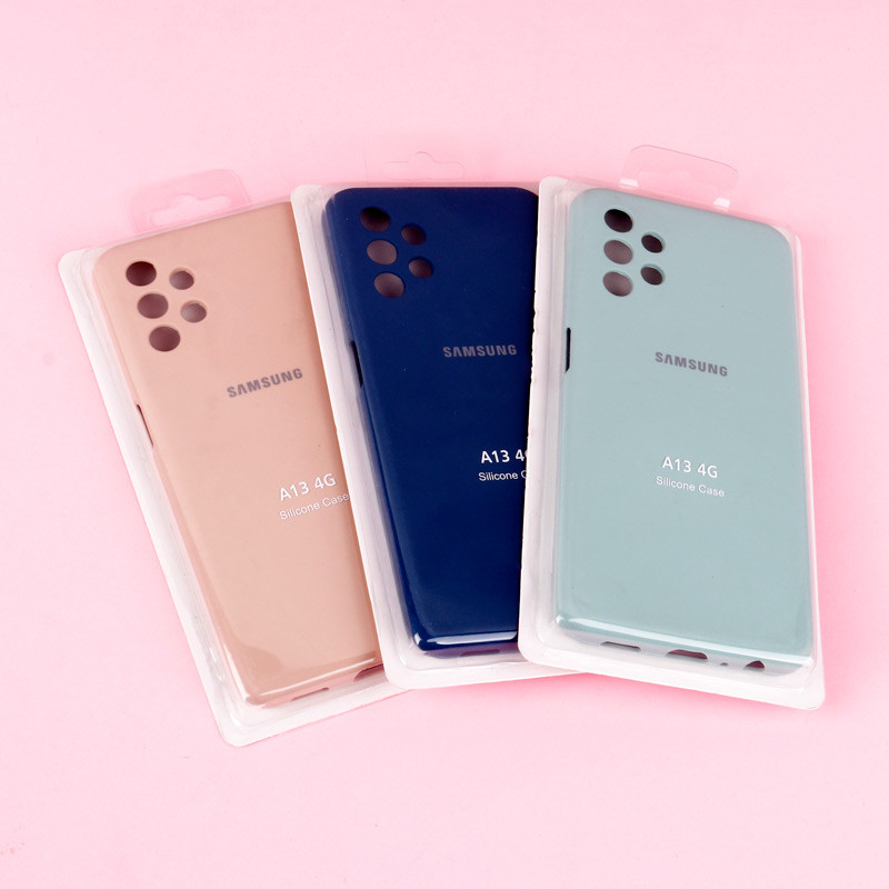 قاب سیلیکونی اصلی زیربسته سامسونگ Galaxy A13 4G محافظ لنزدار