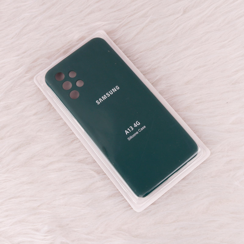 قاب سیلیکونی اصلی زیربسته سامسونگ Galaxy A13 4G محافظ لنزدار