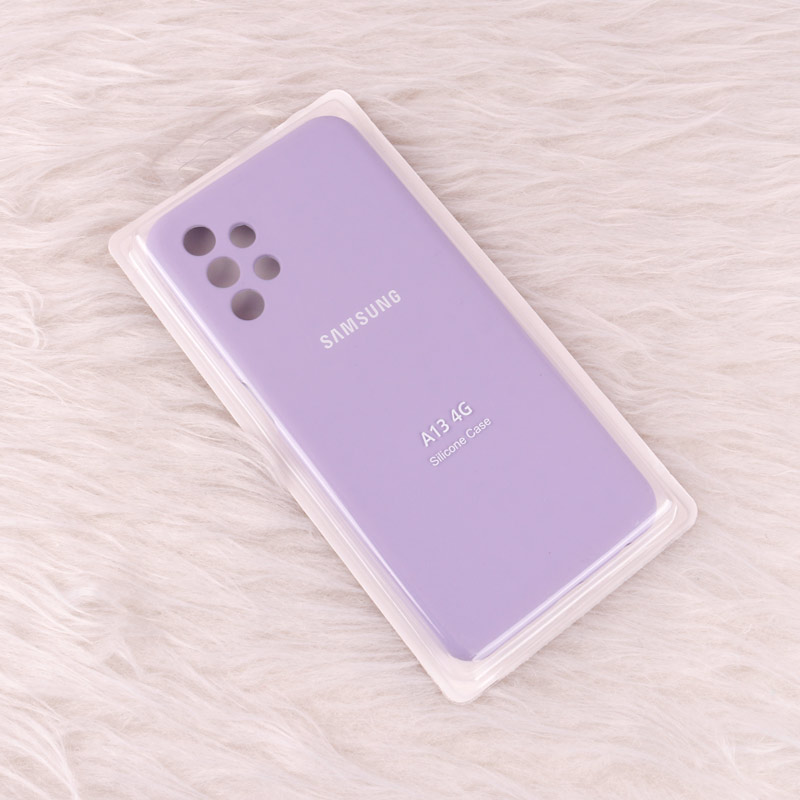 قاب سیلیکونی اصلی زیربسته سامسونگ Galaxy A13 4G محافظ لنزدار
