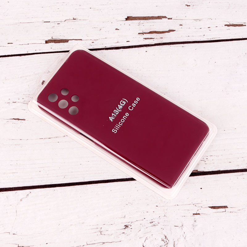 قاب سیلیکونی اصلی زیربسته سامسونگ Galaxy A13 4G محافظ لنزدار