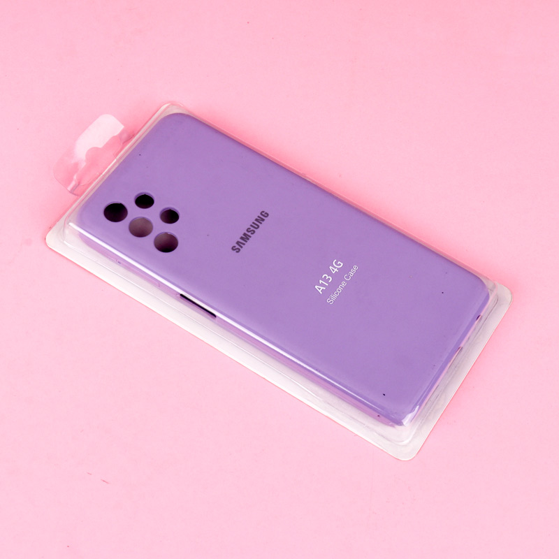 قاب سیلیکونی اصلی زیربسته سامسونگ Galaxy A13 4G محافظ لنزدار