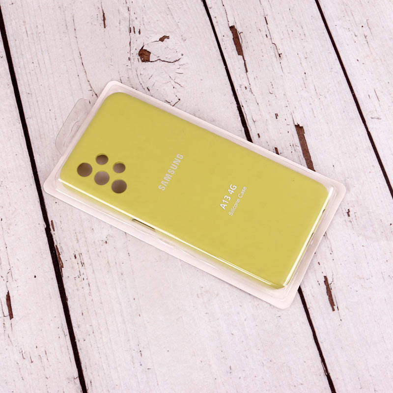 قاب سیلیکونی اصلی زیربسته سامسونگ Galaxy A13 4G محافظ لنزدار