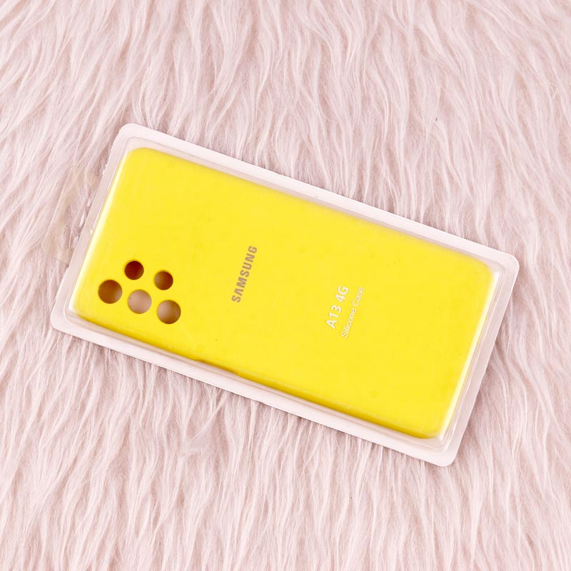 قاب سیلیکونی اصلی زیربسته سامسونگ Galaxy A13 4G محافظ لنزدار