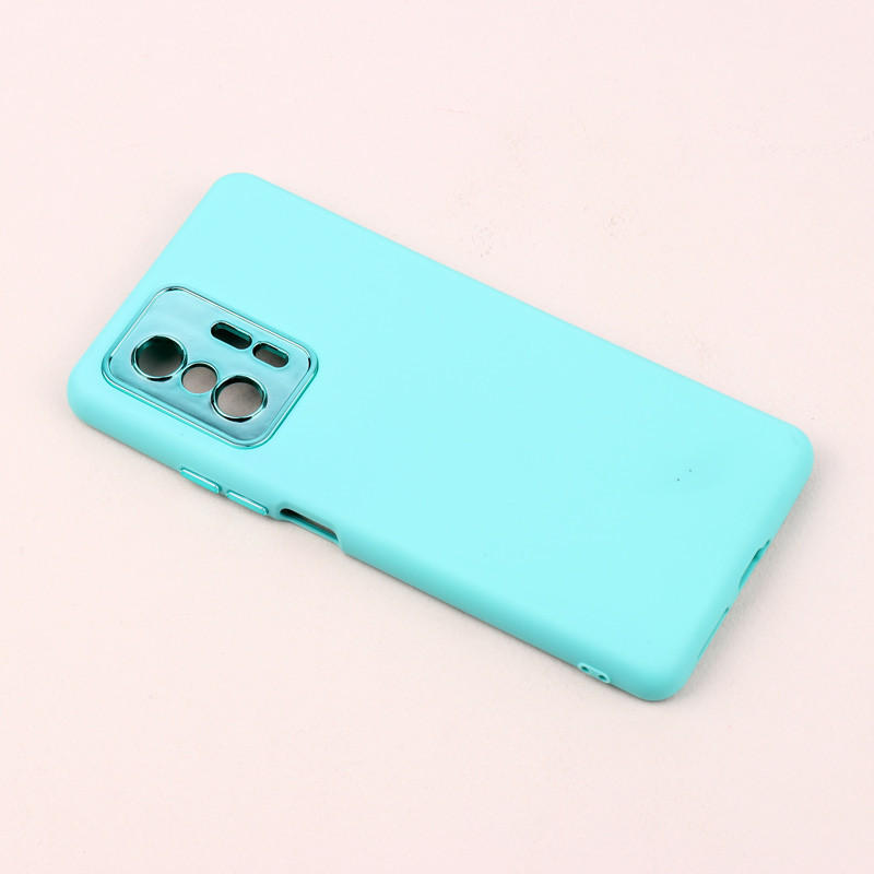 قاب طرح سیلیکونی محافظ لنزدار براق Xiaomi 11T / 11T Pro