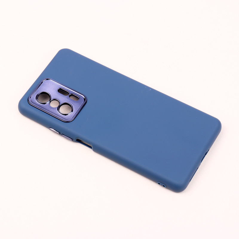 قاب طرح سیلیکونی محافظ لنزدار براق Xiaomi 11T / 11T Pro