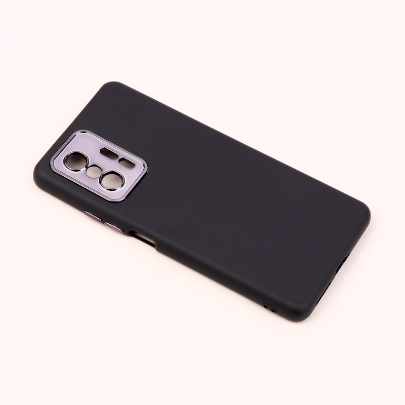 قاب طرح سیلیکونی محافظ لنزدار براق Xiaomi 11T / 11T Pro