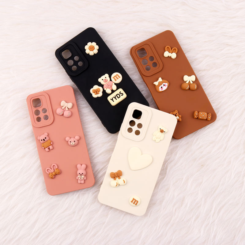 قاب فانتزی عروسکی Pro Camera محافظ لنزدار Xiaomi Poco M4 Pro 5G