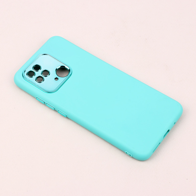 قاب طرح سیلیکونی محافظ لنزدار براق Xiaomi Redmi 10C