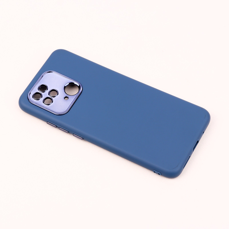 قاب طرح سیلیکونی محافظ لنزدار براق Xiaomi Redmi 10C