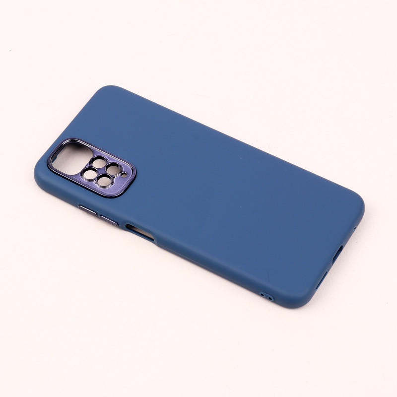 قاب طرح سیلیکونی محافظ لنزدار براق Xiaomi Redmi Note 11 / 11s