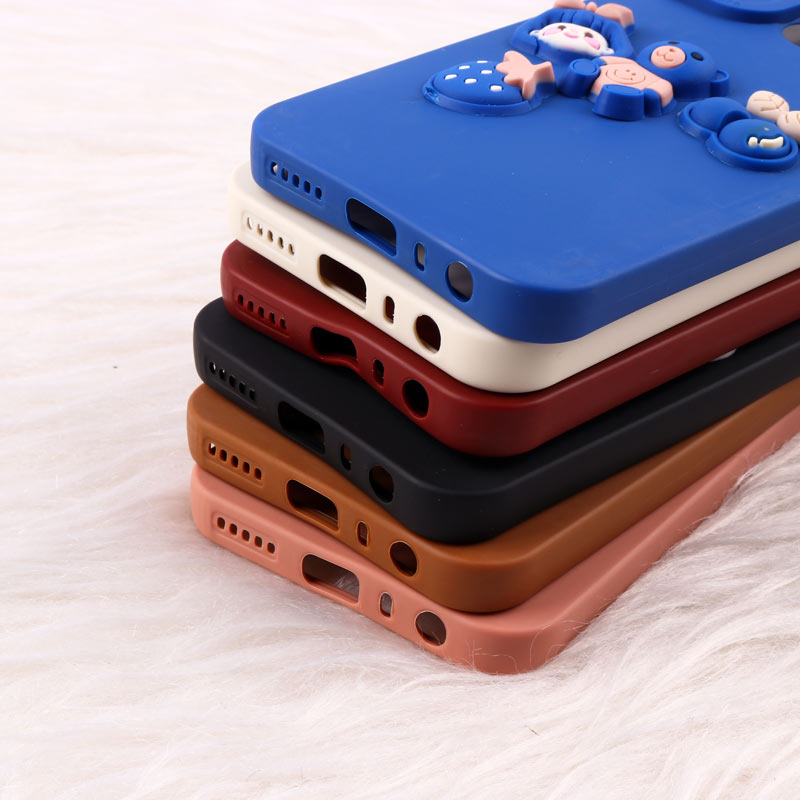 قاب فانتزی عروسکی Pro Camera محافظ لنزدار Xiaomi Redmi Note 8