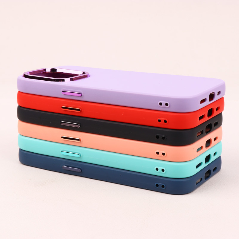 قاب طرح سیلیکونی براق iPhone 14 Pro