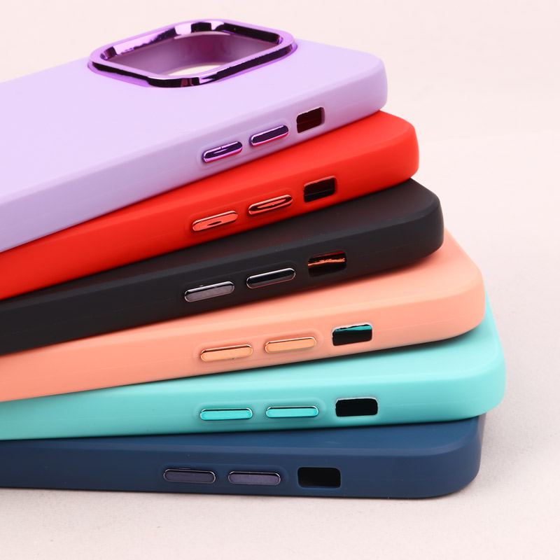 قاب طرح سیلیکونی براق iPhone 14 Pro