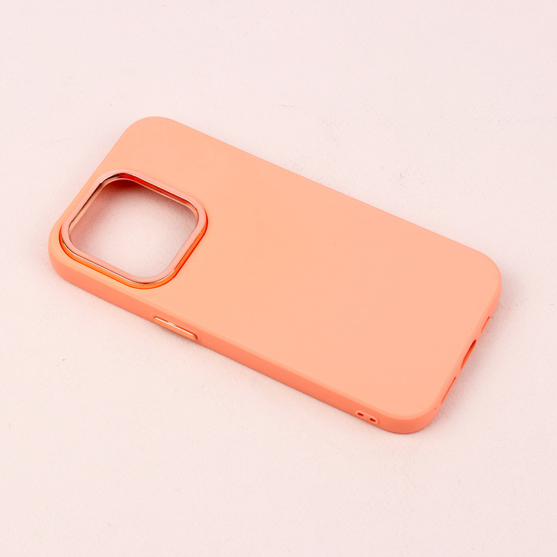 قاب طرح سیلیکونی براق iPhone 14 Pro