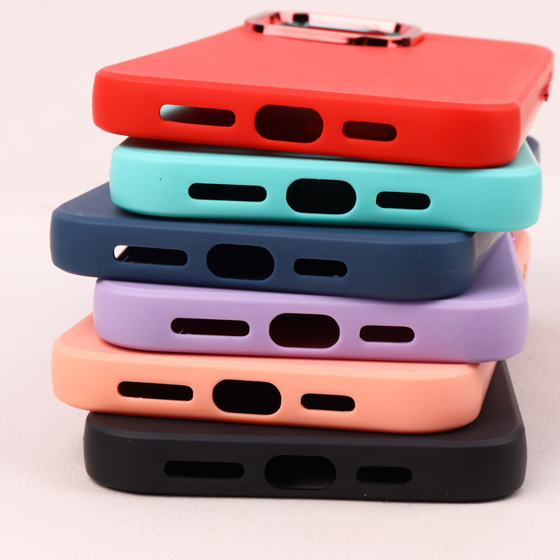 قاب طرح سیلیکونی براق iPhone 14 Pro Max