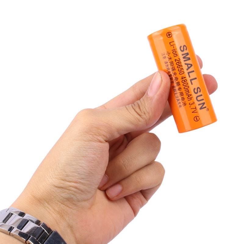 باتری لیتیوم استوانه ای Small Sun 26650 4800mAh