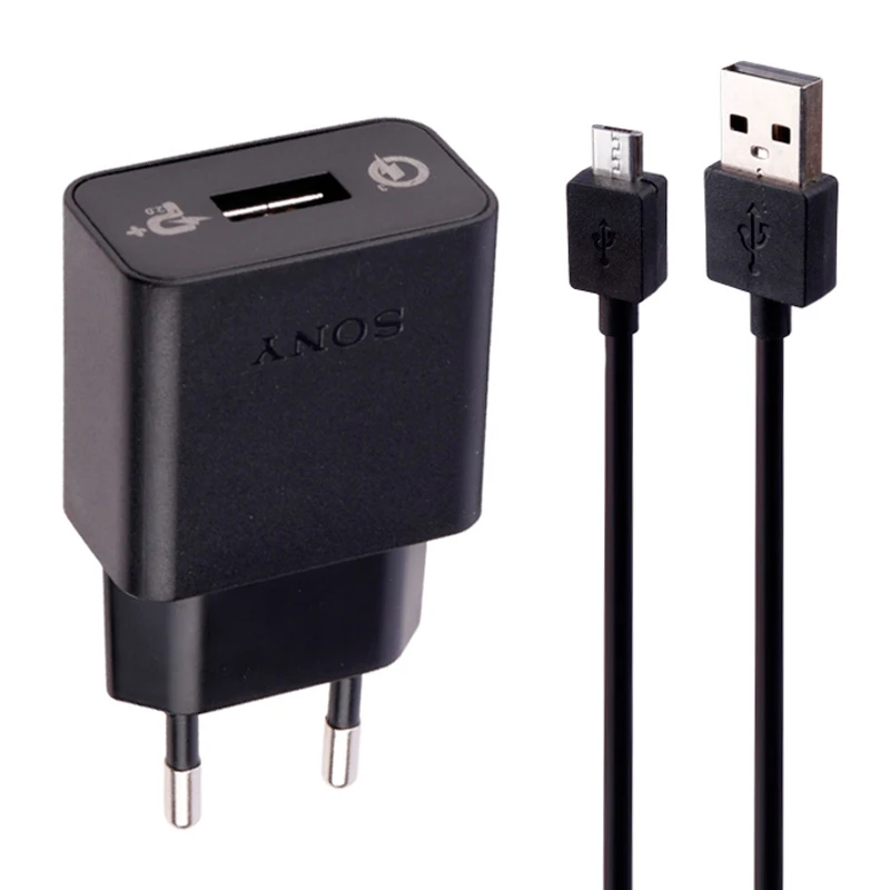 شارژر دیواری سونی AC-0051-EU 2.7A + کابل میکرو یو اس بی
