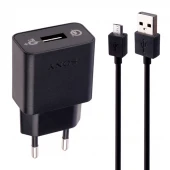 شارژر دیواری سونی AC-0051-EU 2.7A + کابل میکرو یو اس بی
