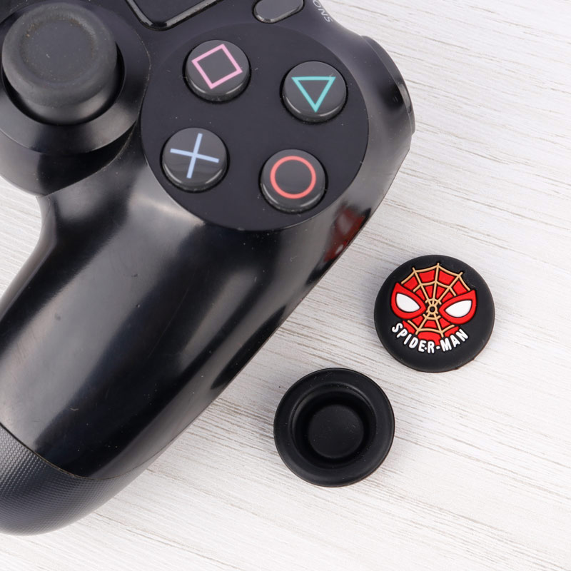 روکش آنالوگ دسته بازی Play Station/XBOX طرح Spider Man Black مشکی قرمز