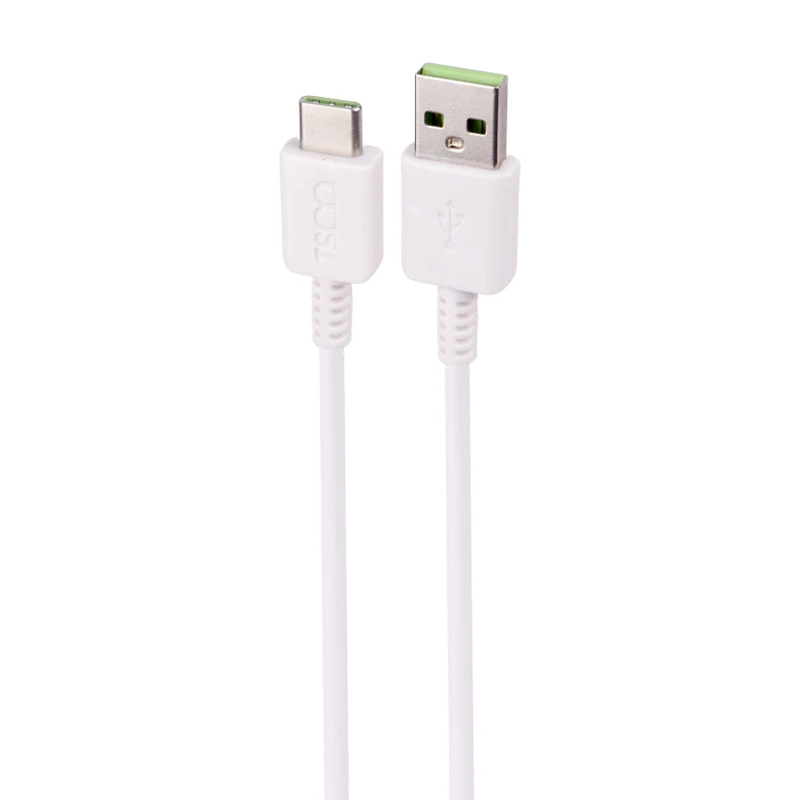 شارژر دیواری 18 وات تسکو TTC 64 QC3 3A + کابل تایپ سی