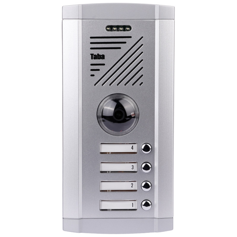 پنل آیفون تصویری تابا الکترونیک 4 واحدی TVP-1820