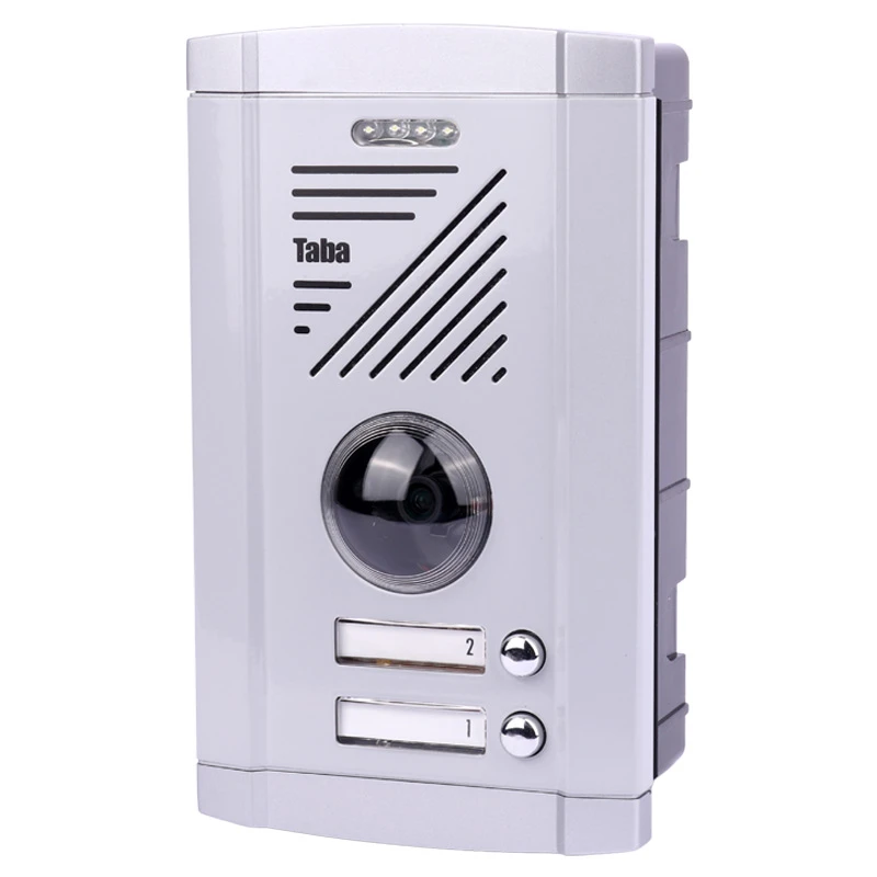 پنل آیفون تصویری تابا الکترونیک 2 واحدی TVP-1820