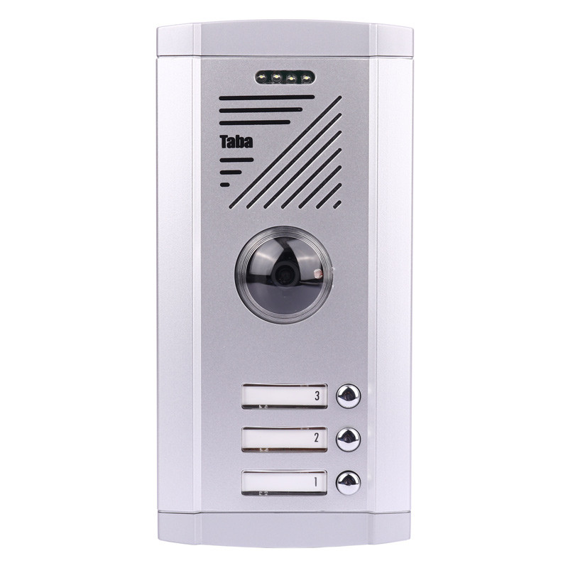پنل آیفون تصویری تابا الکترونیک 3 واحدی TVP-1820