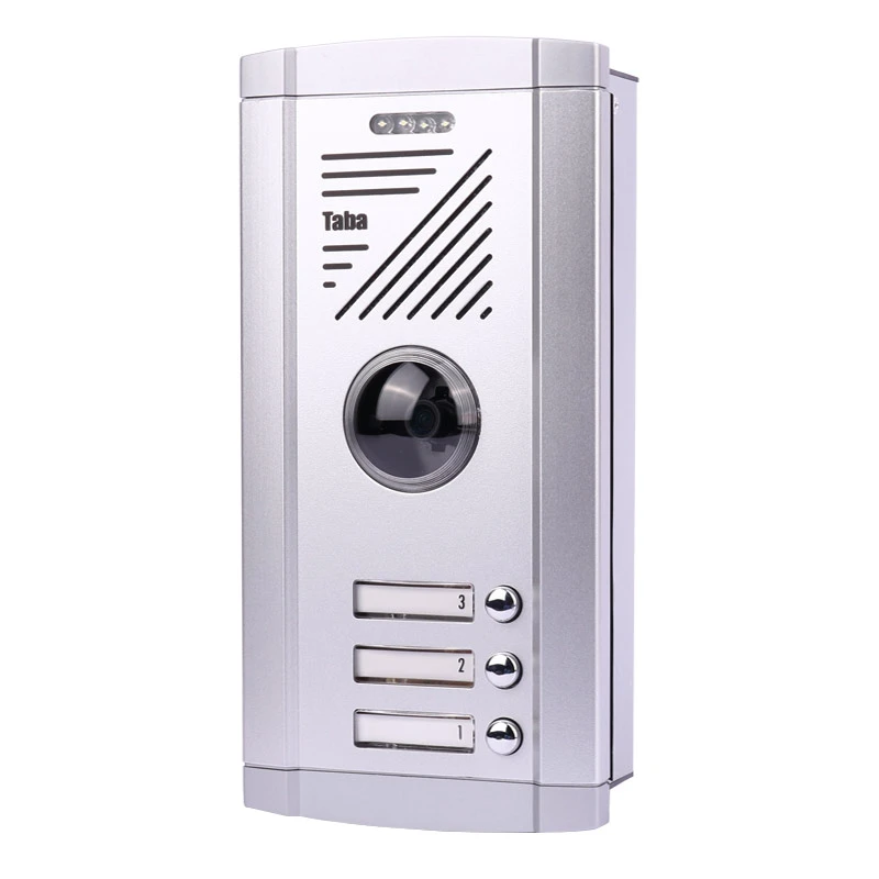 پنل آیفون تصویری تابا الکترونیک 3 واحدی TVP-1820