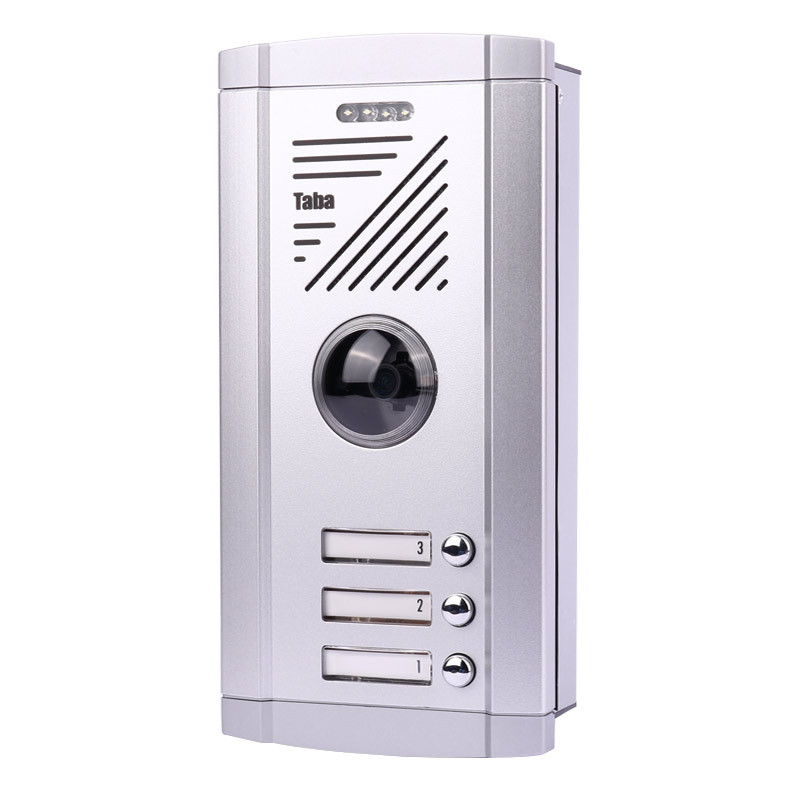 پنل آیفون تصویری تابا الکترونیک 3 واحدی TVP-1820