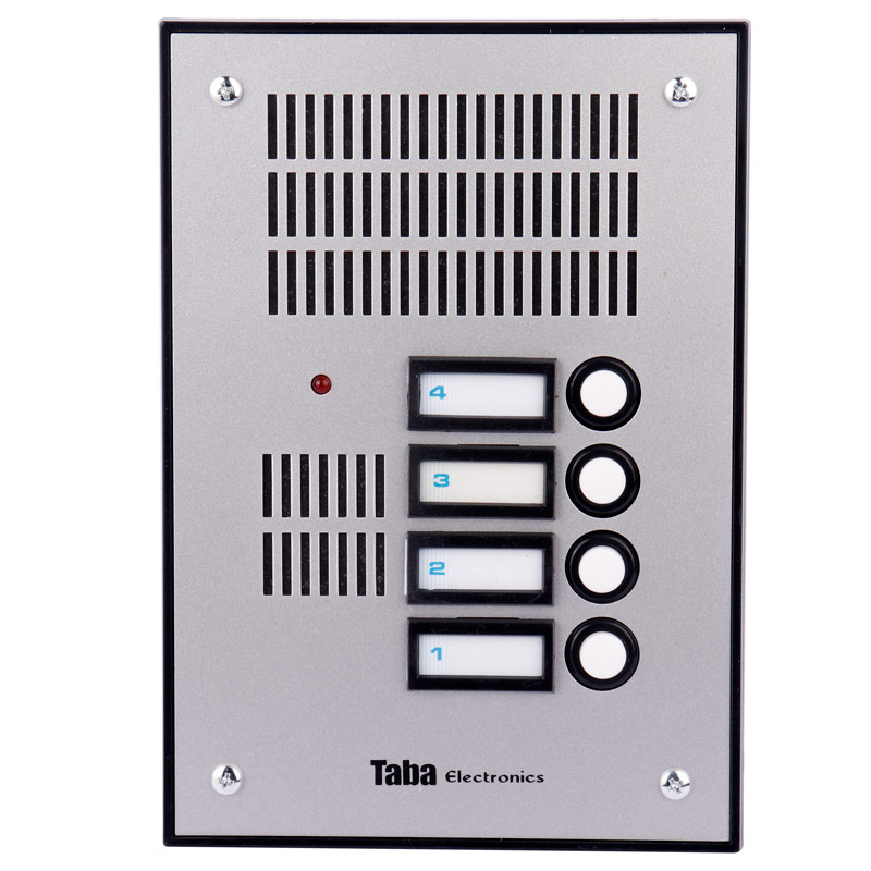 پنل آیفون صوتی تابا الکترونیک 4 واحدی TL-534