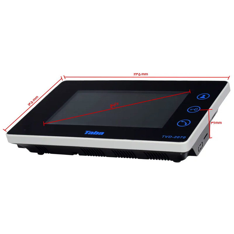 در باز کن تصویری تابا الکترونیک Taba Electronic TVD-2070